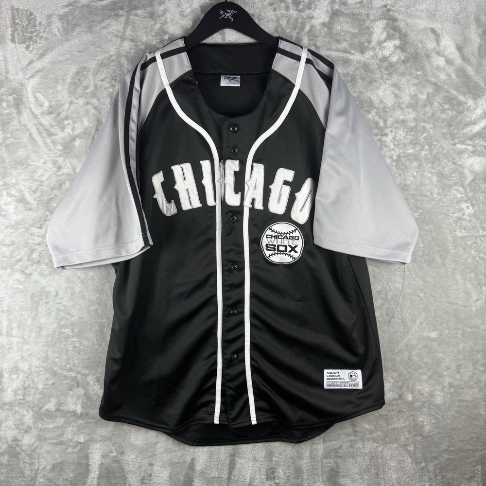 Vintage Dynasty MLB Chicago White Sox Jersey Embroidered Mens Size XL‎ Y2K